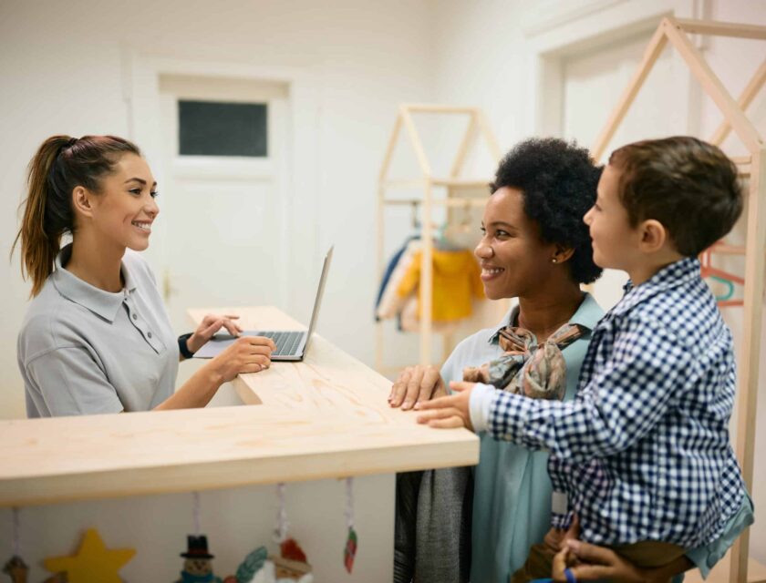 Childcare sign-in App
